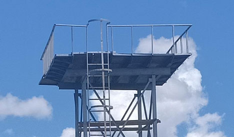 Fabrication & Installation Of Steel Elevated Water Tank Tower